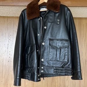 Coach leather jacket